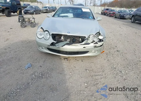 2003 Mercedes-Benz Sl 500 from USA, damaged, VIN WDBSK75F13F009718